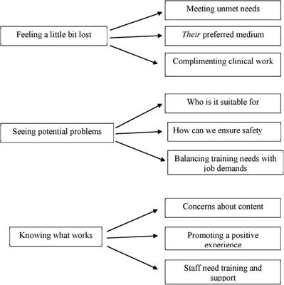 What are practitioners' views of how digital health interventions may play a role in online child sexual abuse service delivery?